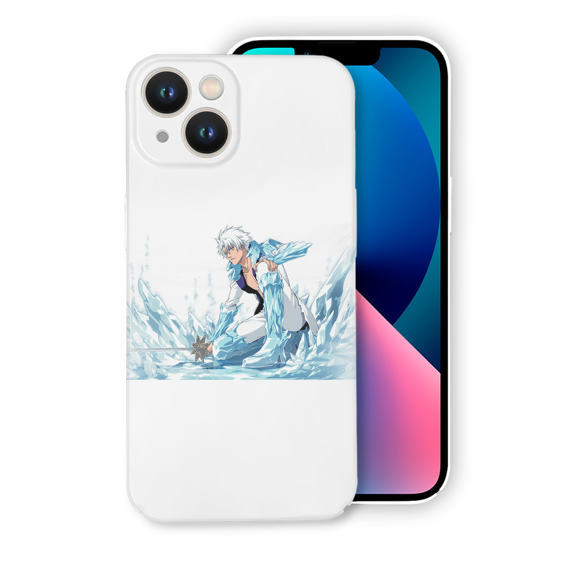 （画像用） ブリーチ 日番谷冬獅郎（ひつがや とうしろう） BLEACH Hitsugaya Toushirou 【iPhone 14シリーズ対応】ハードケース